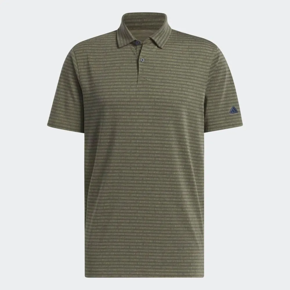 adidas Men's Go-to Stripe Golf Polo Shirt