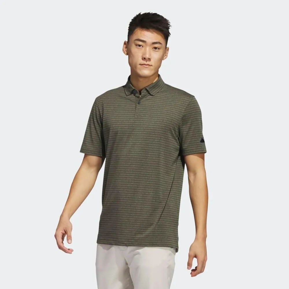 adidas Men's Go-to Stripe Golf Polo Shirt