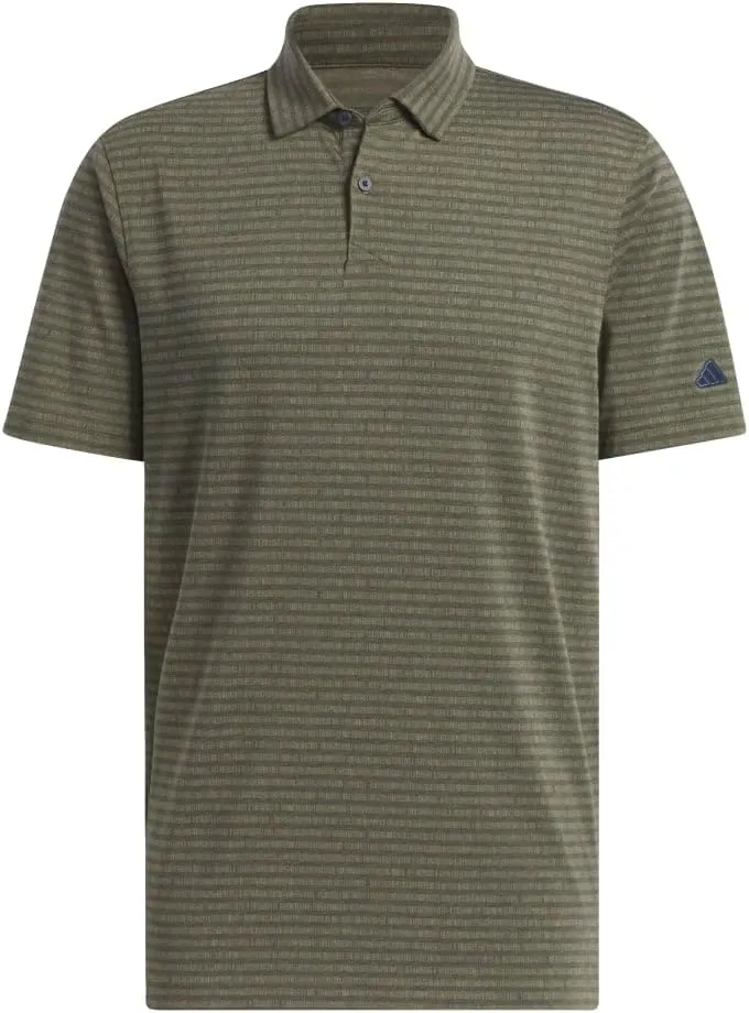 adidas Men's Go-to Stripe Golf Polo Shirt