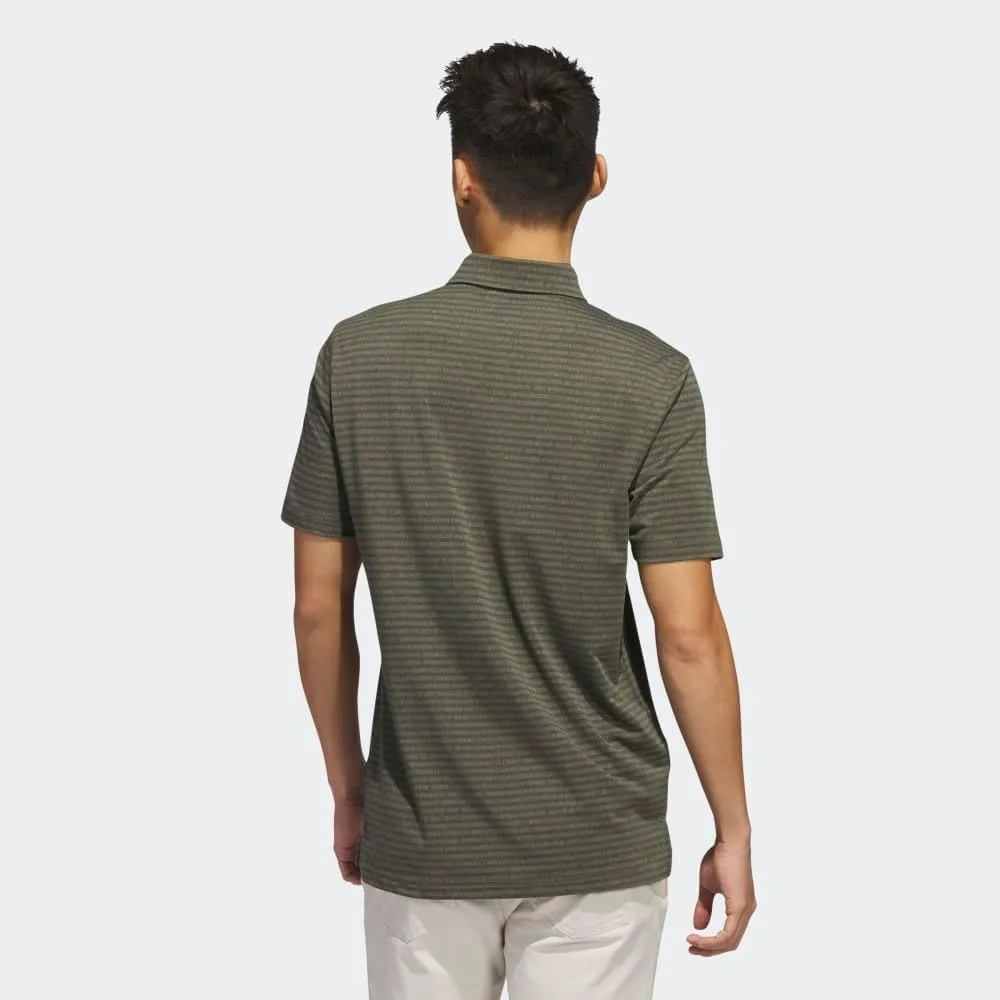 adidas Men's Go-to Stripe Golf Polo Shirt