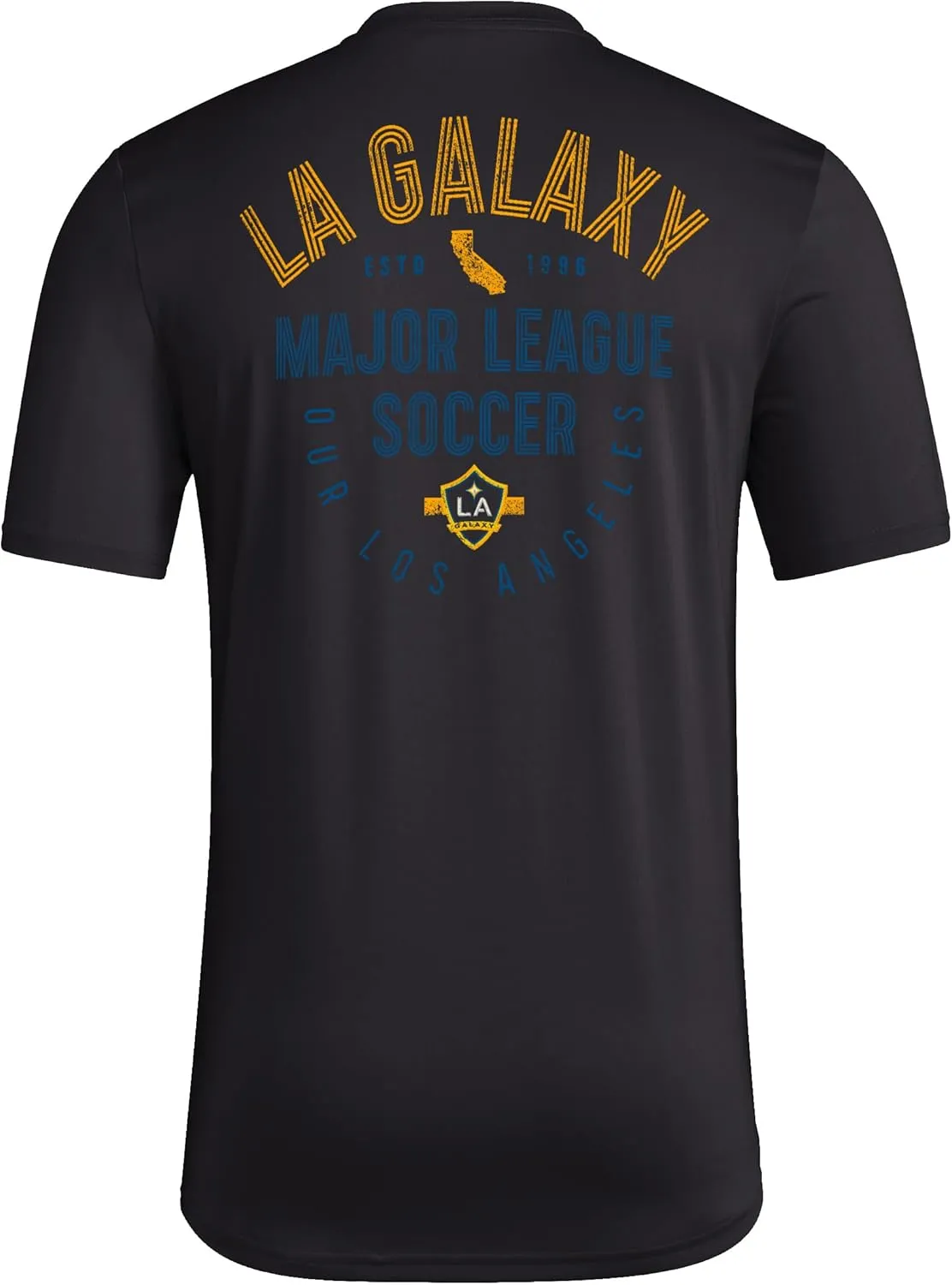 adidas Men's La Galaxy MLS Short Sleeve T-Shirt