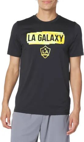 adidas Men's La Galaxy MLS Short Sleeve T-Shirt