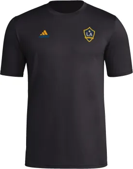 adidas Men's La Galaxy MLS Short Sleeve T-Shirt