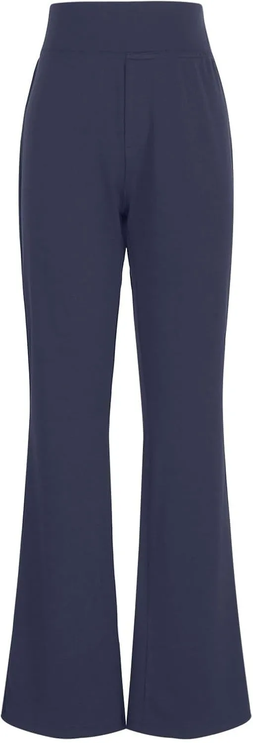 Bootcut Dress Pants Women Tummy Control High Waisted Work Trousers Business Casual Comfy Stretchy Flared Yoga Pants
