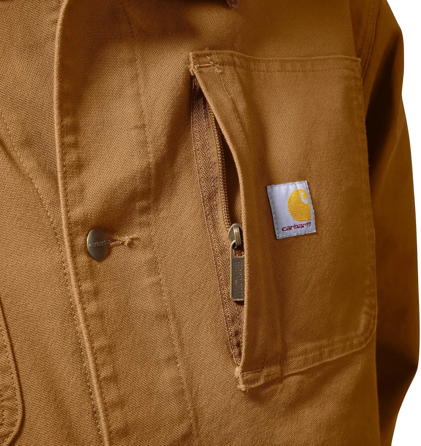 Carhartt Men's 106675 Rugged Flex Duck Loose Fit Chore Coat