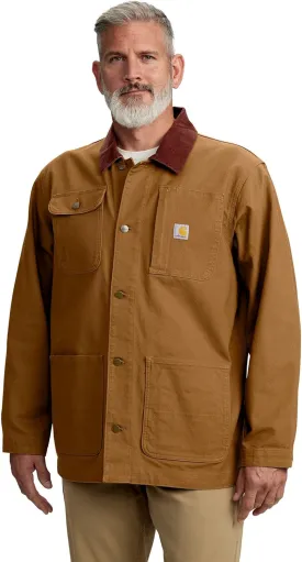 Carhartt Men's 106675 Rugged Flex Duck Loose Fit Chore Coat