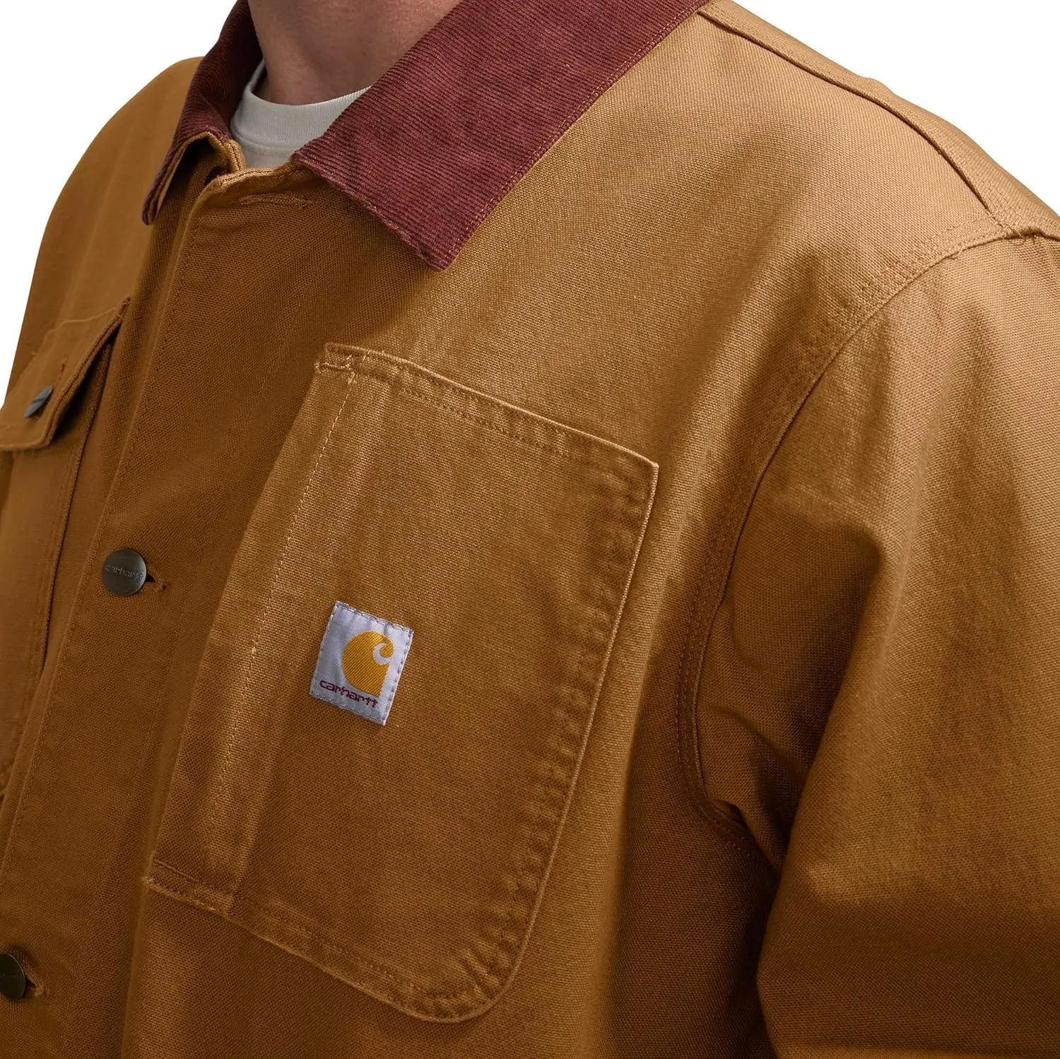 Carhartt Men's 106675 Rugged Flex Duck Loose Fit Chore Coat