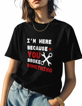 Hand-Painted Graffiti Funny Cute Black Graphic T Shirt for Women Men Boy Girl Short Sleeve Casual Summer Tees Tops