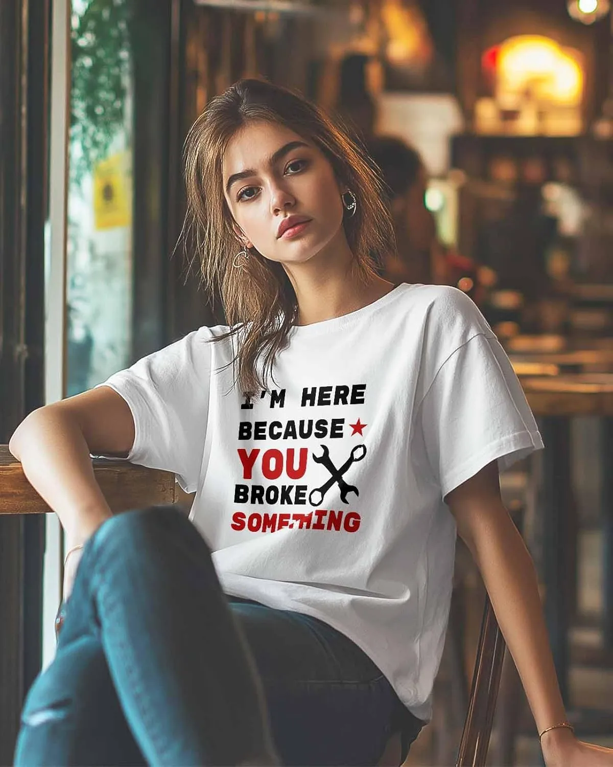 Hand-Painted Graffiti Funny Cute Black Graphic T Shirt for Women Men Boy Girl Short Sleeve Casual Summer Tees Tops