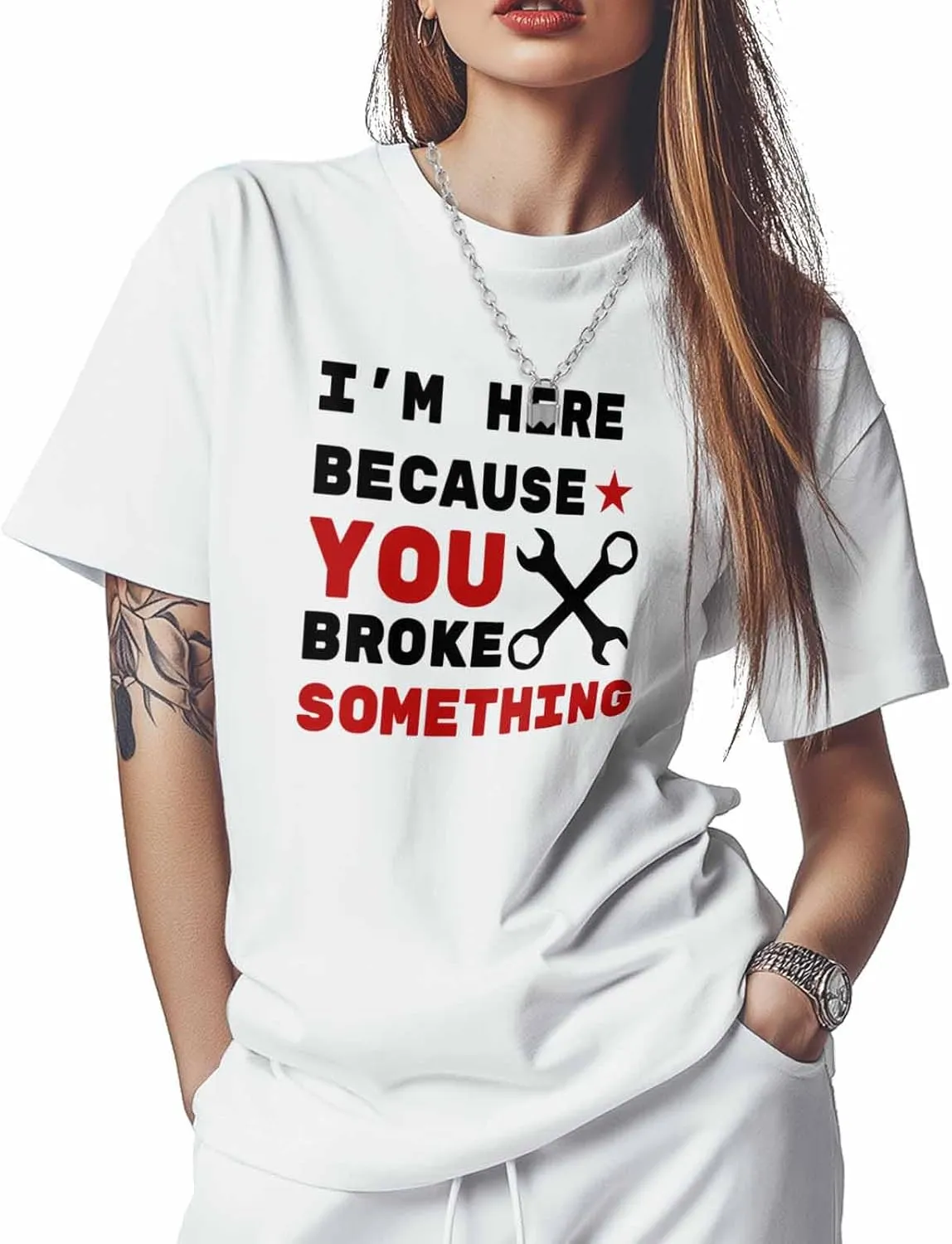 Hand-Painted Graffiti Funny Cute Black Graphic T Shirt for Women Men Boy Girl Short Sleeve Casual Summer Tees Tops