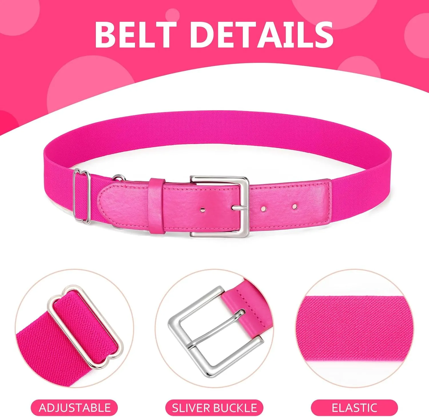 VONMELLI Baseball Socks and Belt Combo Elastic Softball Belt and Socks Adjustable Waist Belt for Boys Youth Adult