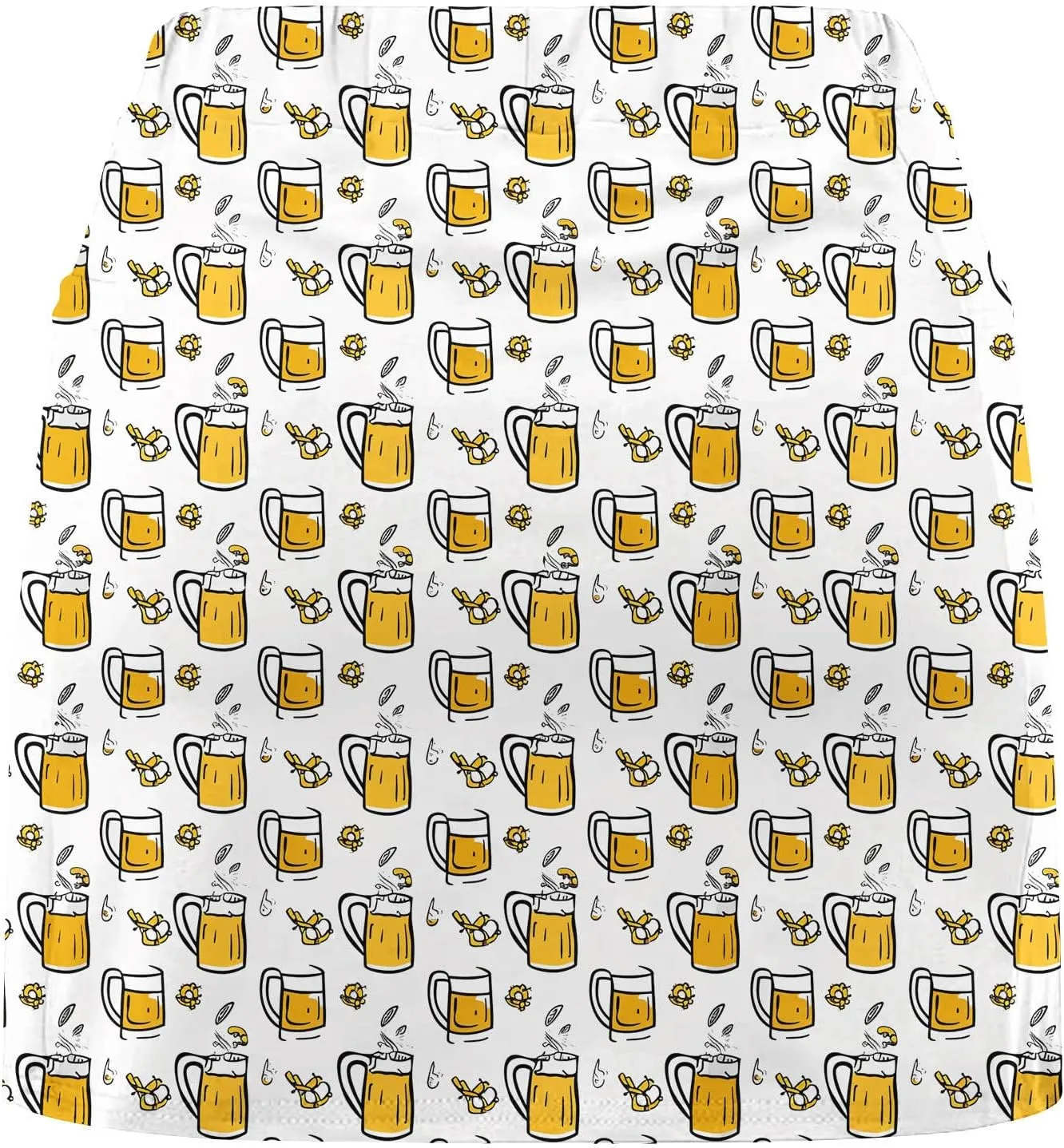 Women Plus Skirts for Beer Festival Fashion Party Shorts Funny Print Athletic Tennis Skirts Running Shorts for Women